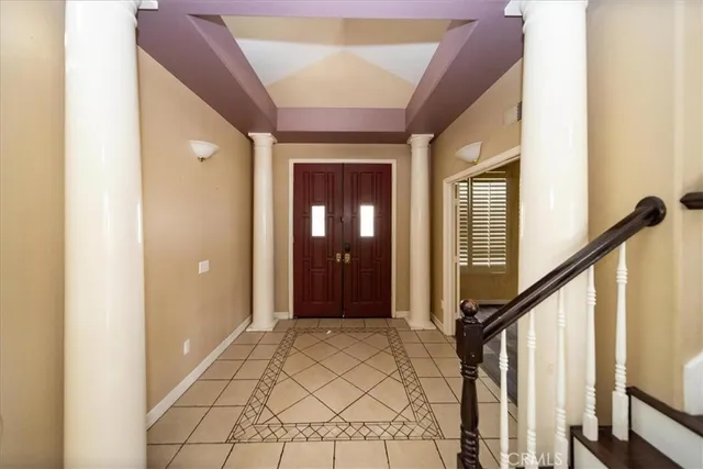 a view of an entryway