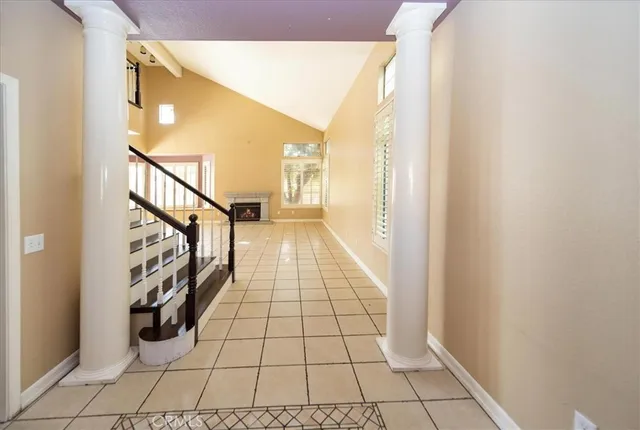 a view of an entryway