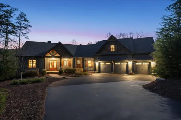 a front view of house with yard