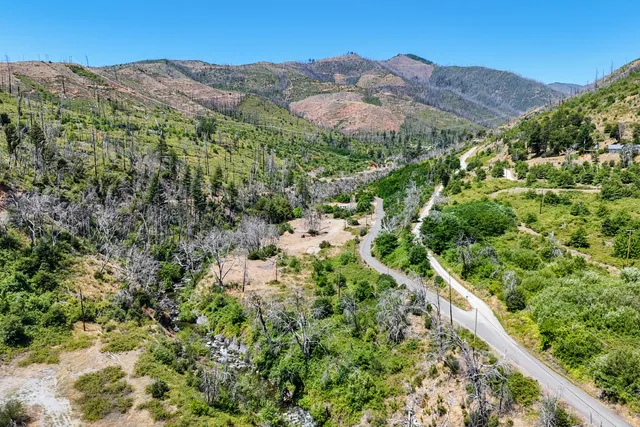 a view of outdoor space and city view