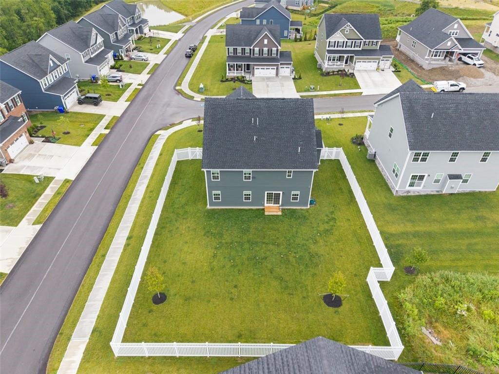 2001 Shelly Lane Mars, PA 16046 - Photo 35 of 39 an aerial view of residential houses with swimming pool