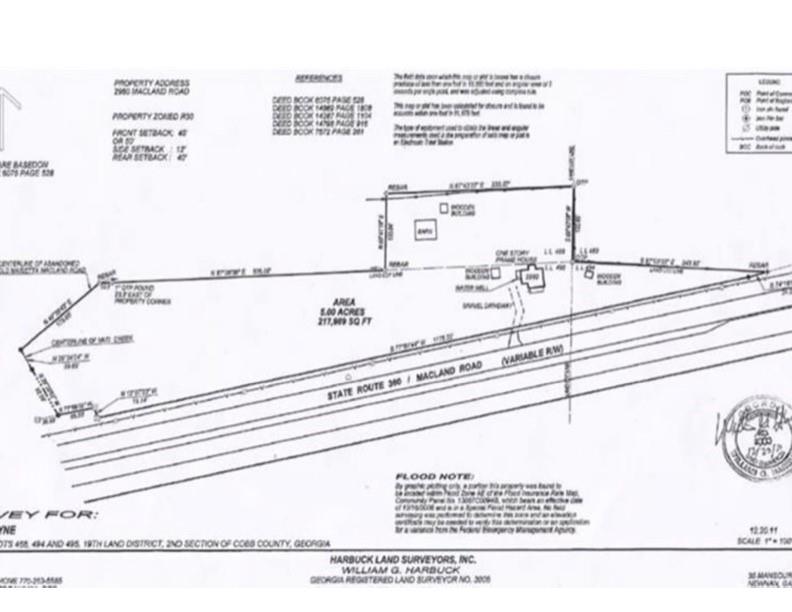 2960 Macland Road Marietta, GA 30064 - Photo 12 of 14 a black and white photo of a living room