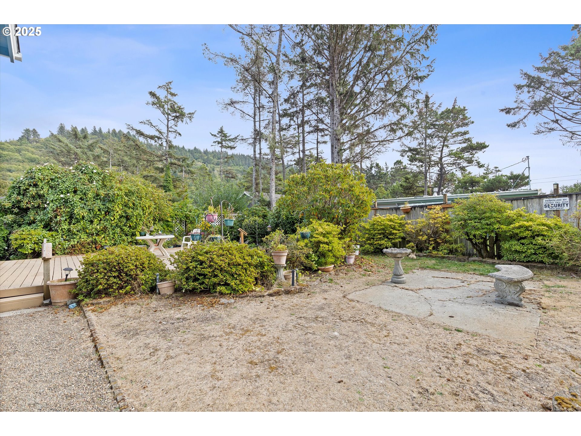 5825 Roma Avenue Cloverdale, OR 97112 - Photo 28 of 44 a view of a pathway with a bench