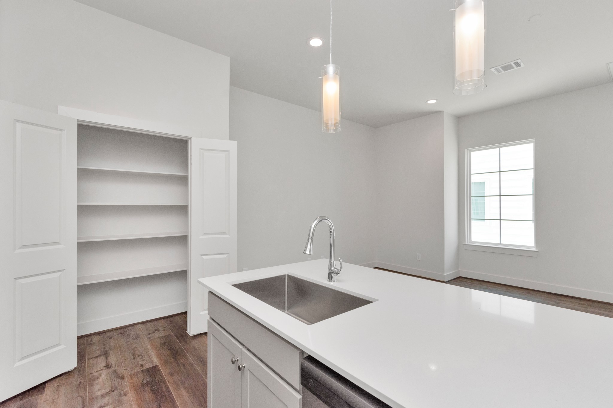2011 East Bauer Drive Houston, TX 77080 - Photo 20 of 32 a kitchen with a sink cabinets and window