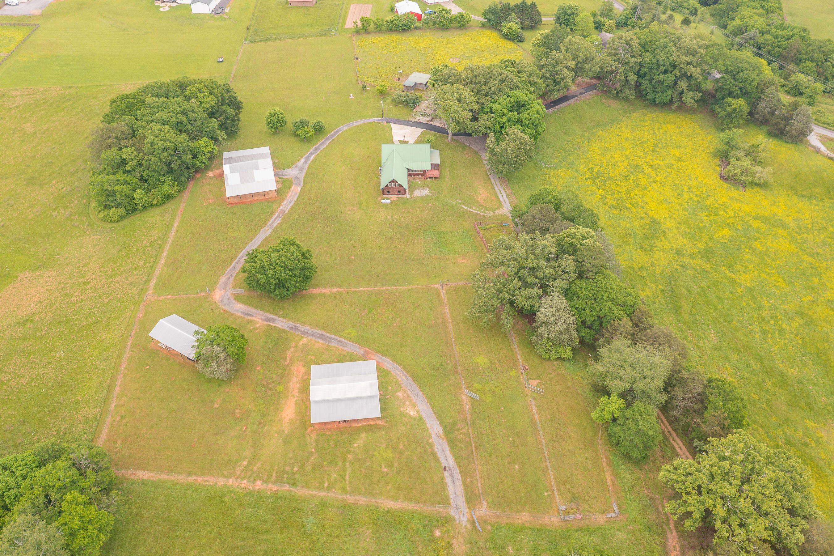 1854 Kensington Road Chickamauga, GA 30707 - Photo 64 of 119 1854 Kensington Aerial HD-20