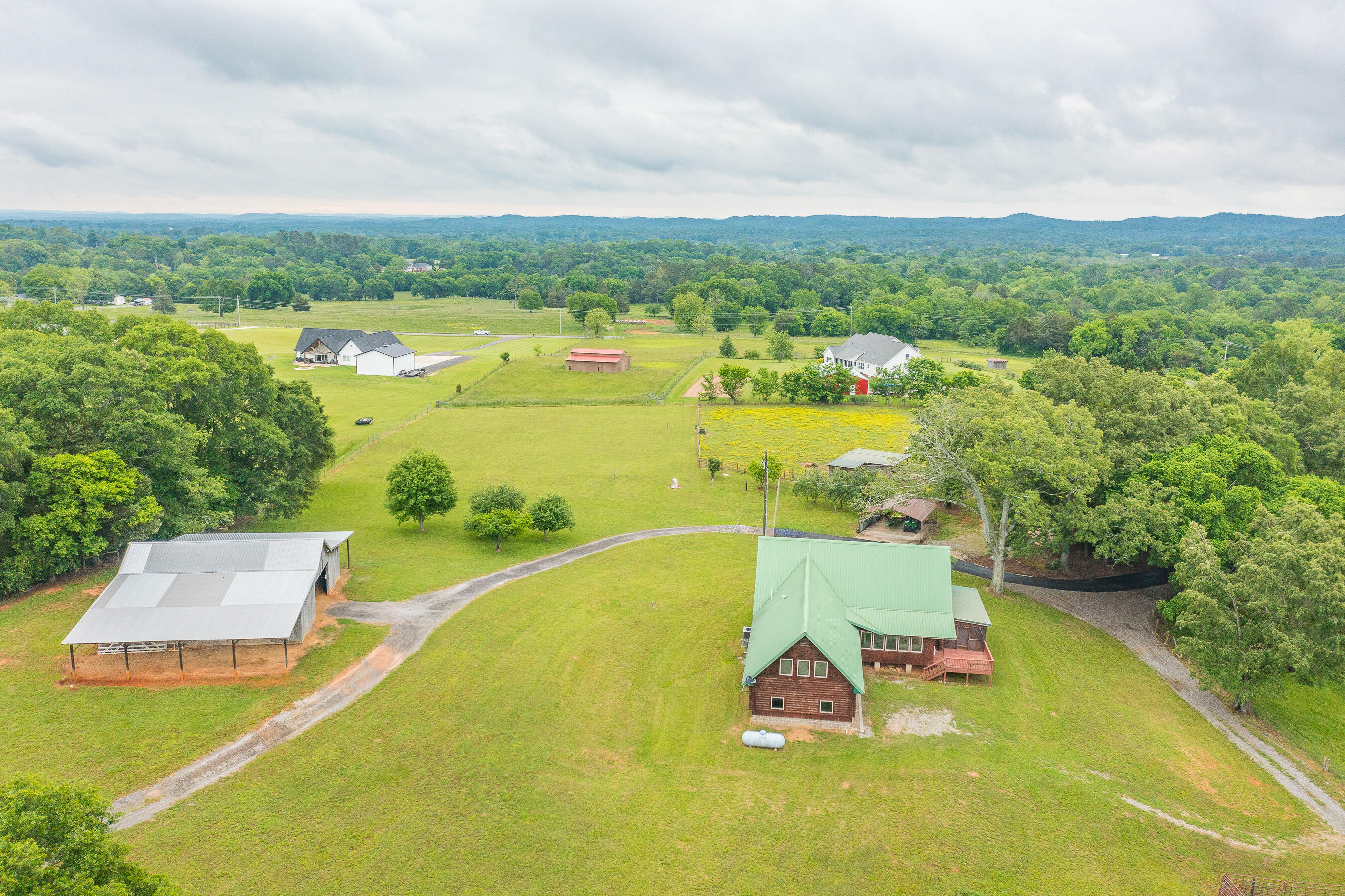 1854 Kensington Road Chickamauga, GA 30707 - Photo 73 of 119 1854 Kensington Aerial HD-23