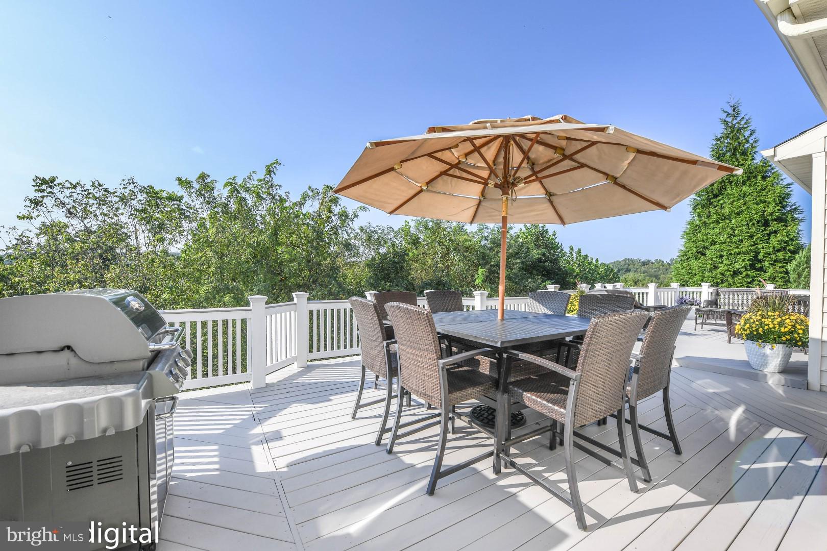 11026 Country Club Road New Market, MD 21774 - Photo 25 of 30 Deck has beautiful views