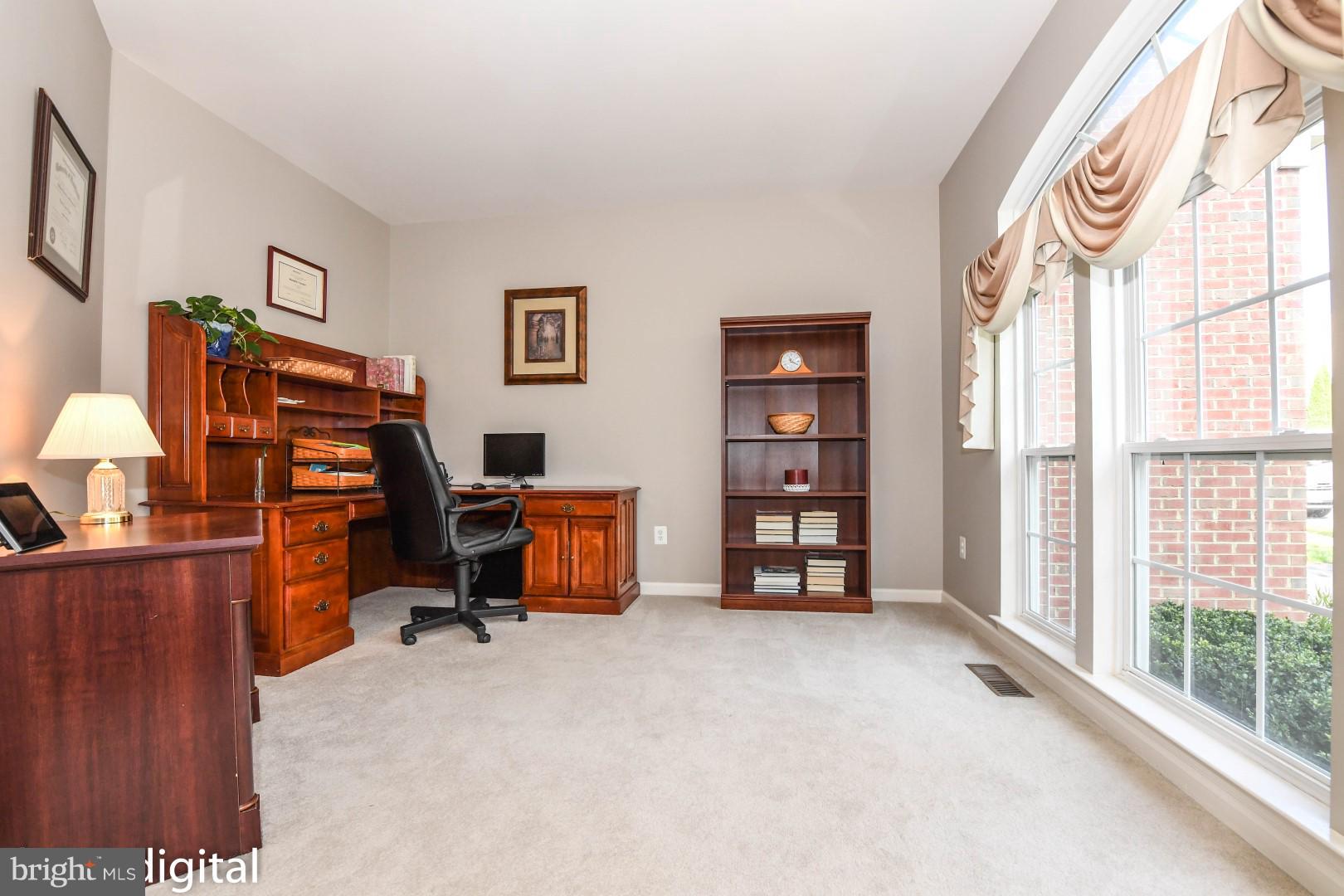 11026 Country Club Road New Market, MD 21774 - Photo 5 of 30 Large Study / Den with glass doors