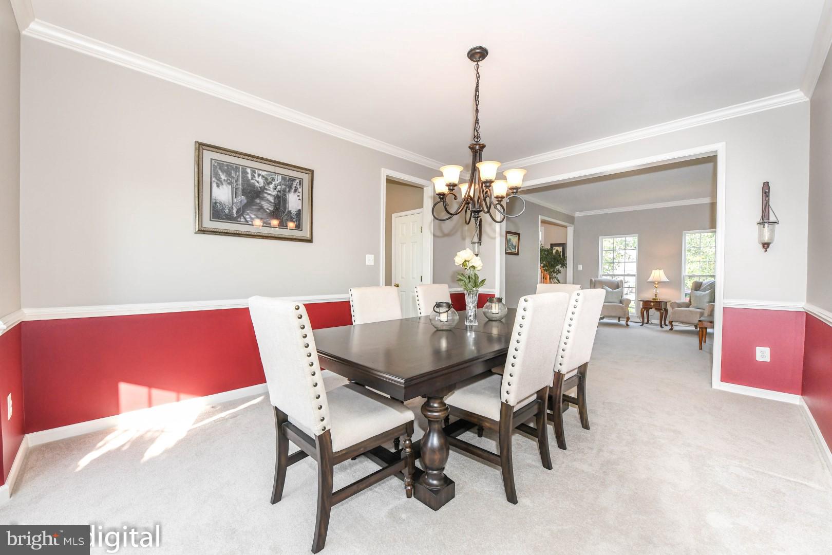 11026 Country Club Road New Market, MD 21774 - Photo 7 of 30 Dining Room w chair rail & great views
