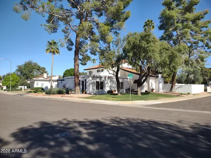 front view of house with a yard