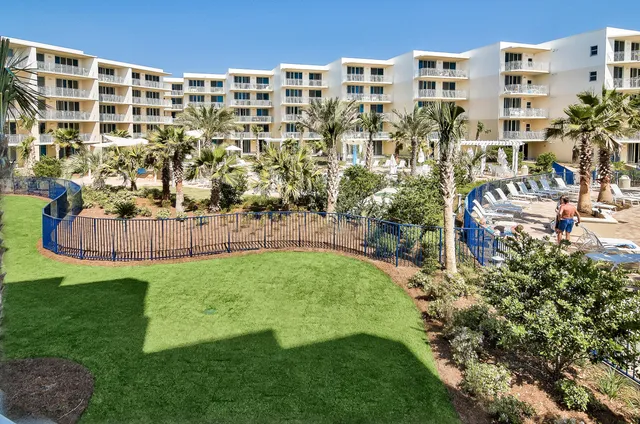 a view of outdoor space with garden