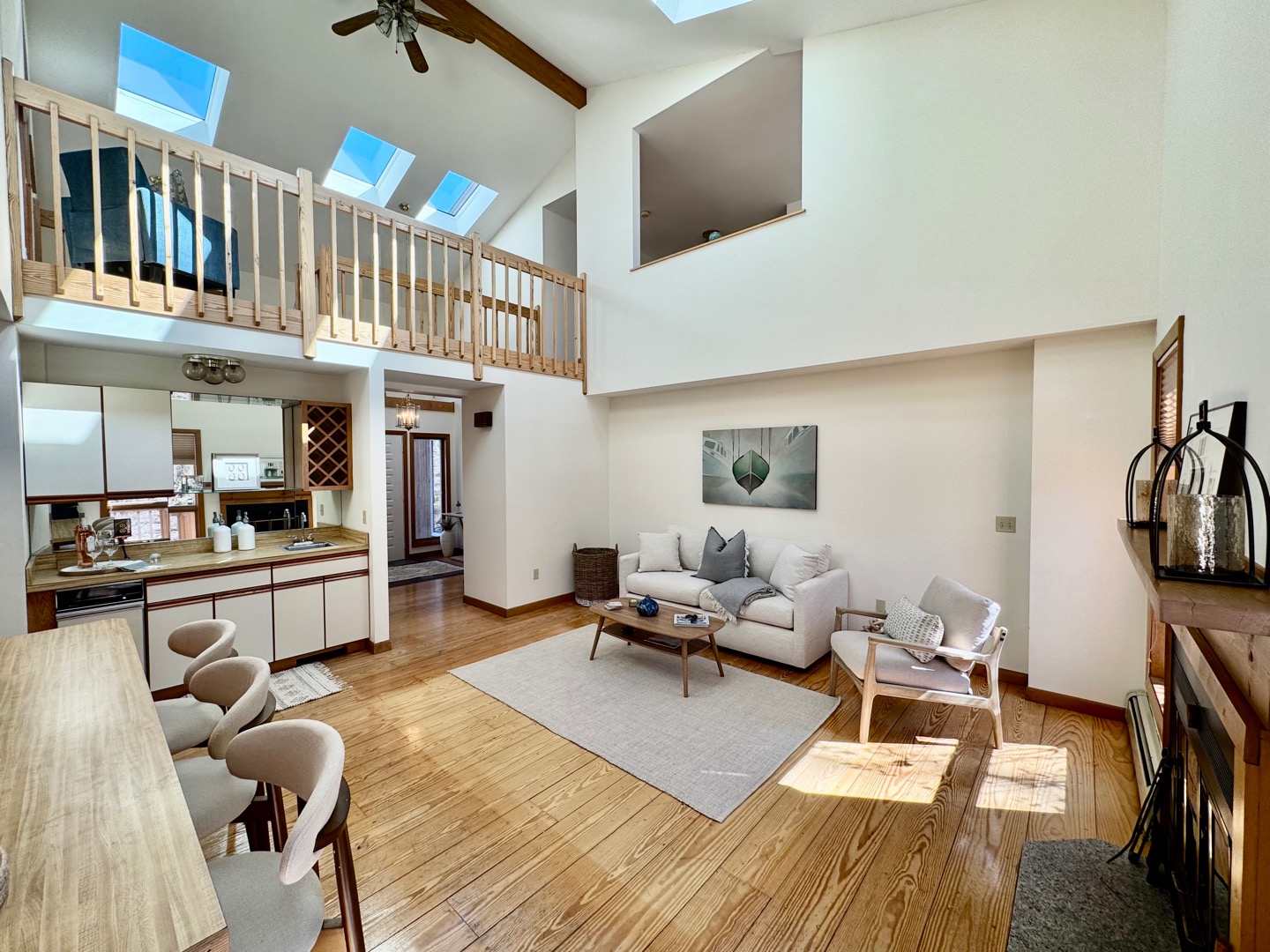 103 Meadow View Road Oak Bluffs, MA 02557 - Photo 8 of 26 a living room with furniture and a flat screen tv