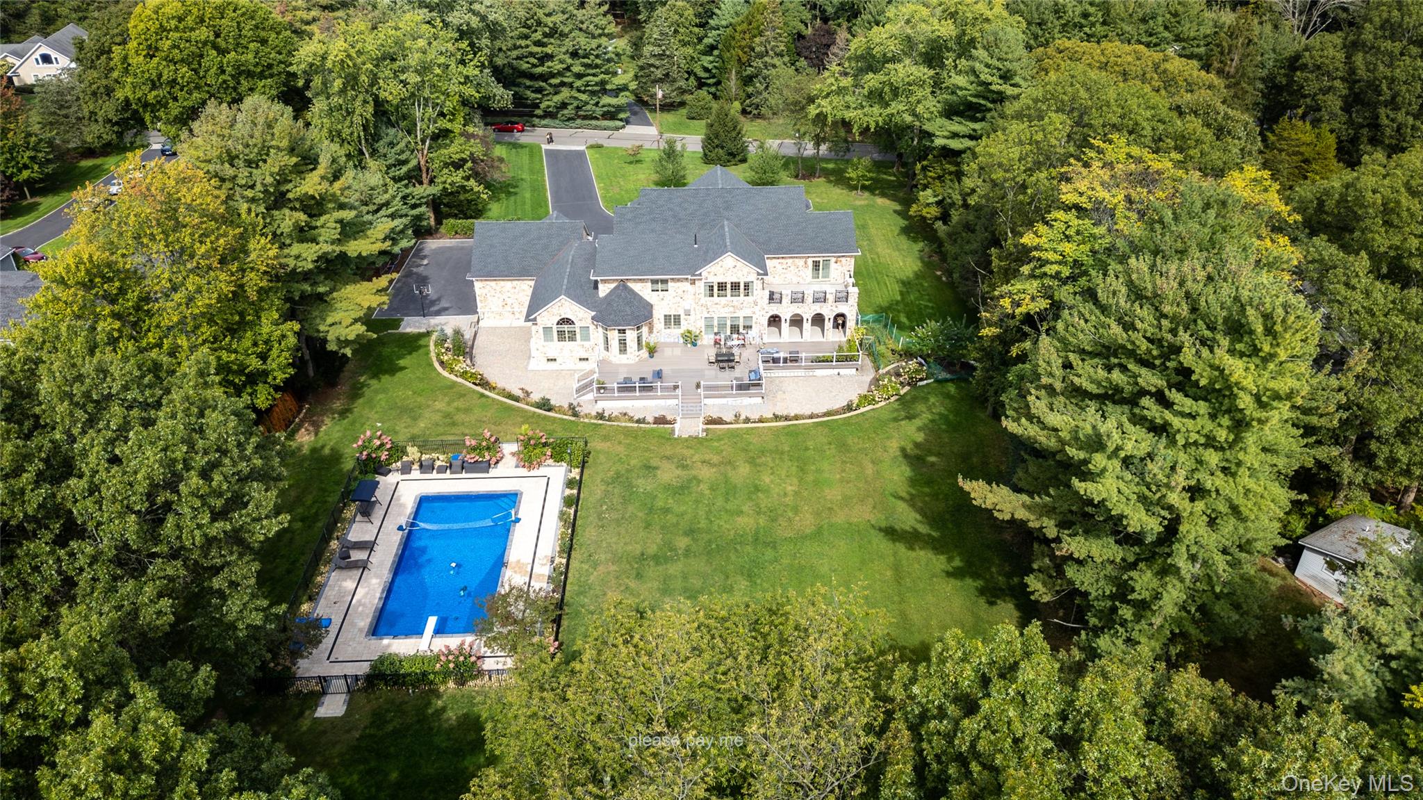 265 Laurel Lane Syosset, NY 11791 - Photo 47 of 48 a view of a table chairs and a fire pit