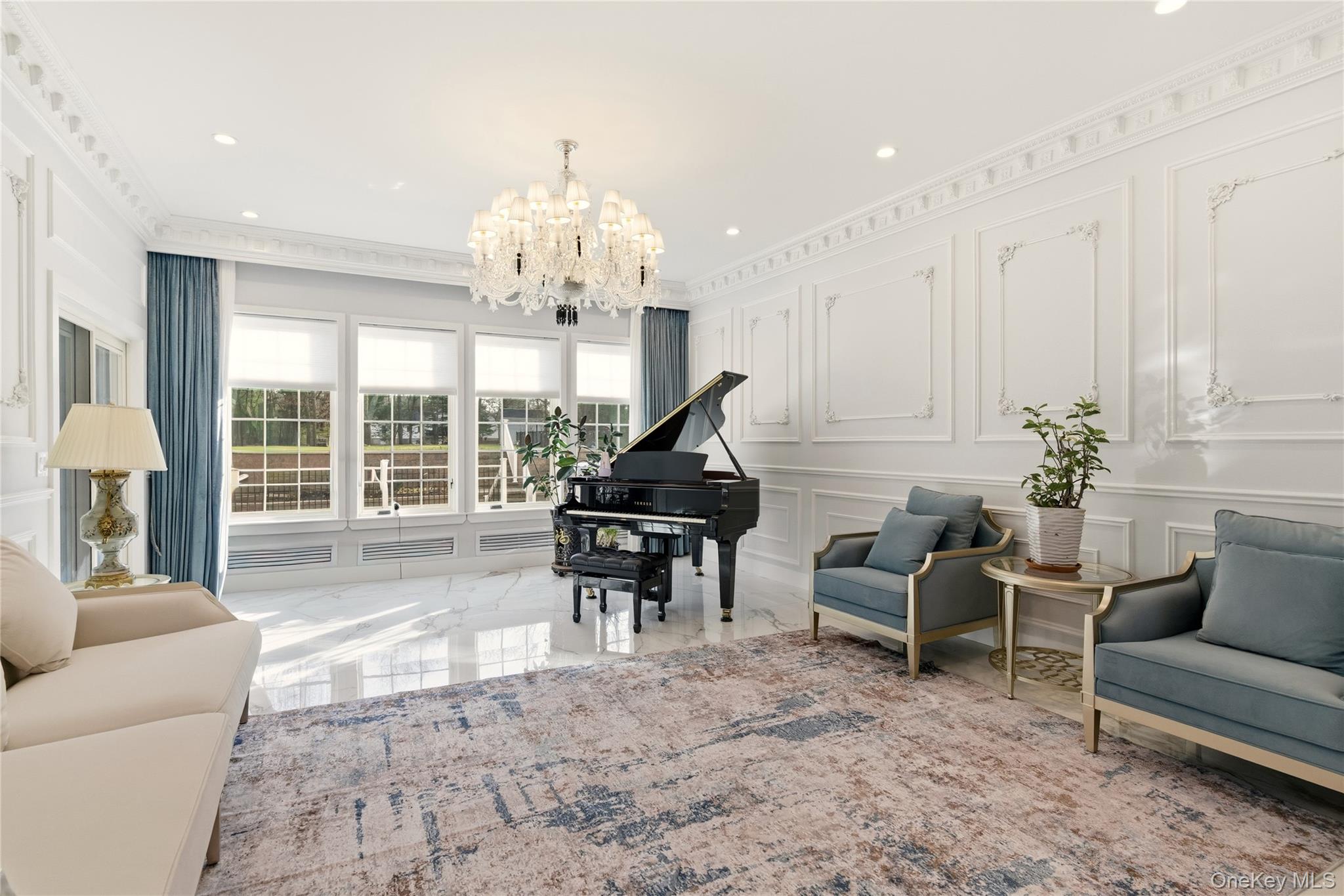 265 Laurel Lane Syosset, NY 11791 - Photo 7 of 48 a living room with furniture and a large window