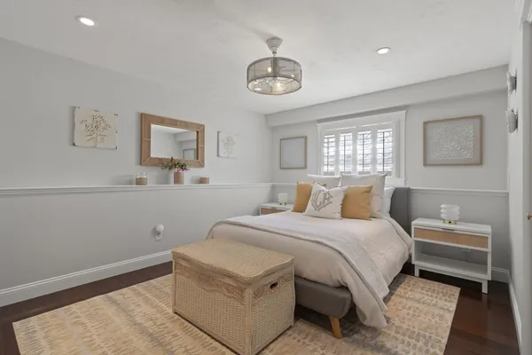 a living room with furniture and window