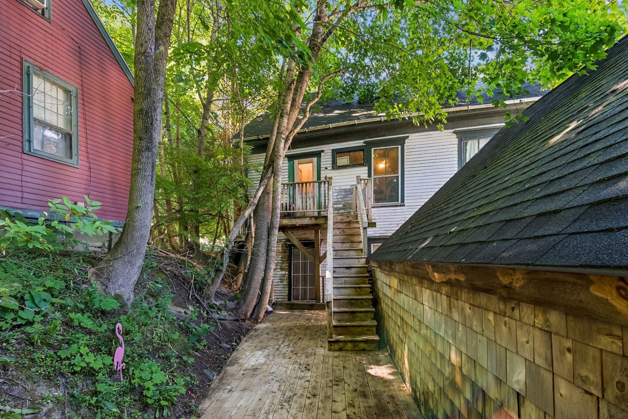 350 Main Street Warren, ME 04864 - Photo 37 of 53 #2's rear porch & stairs