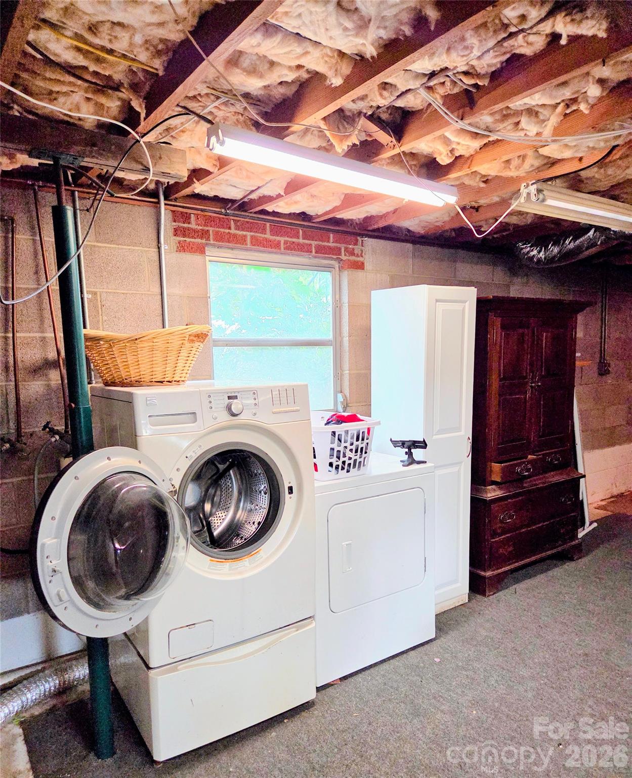613 Judy Street Albemarle, NC 28001 - Photo 11 of 15 a utility room with dryer and washer