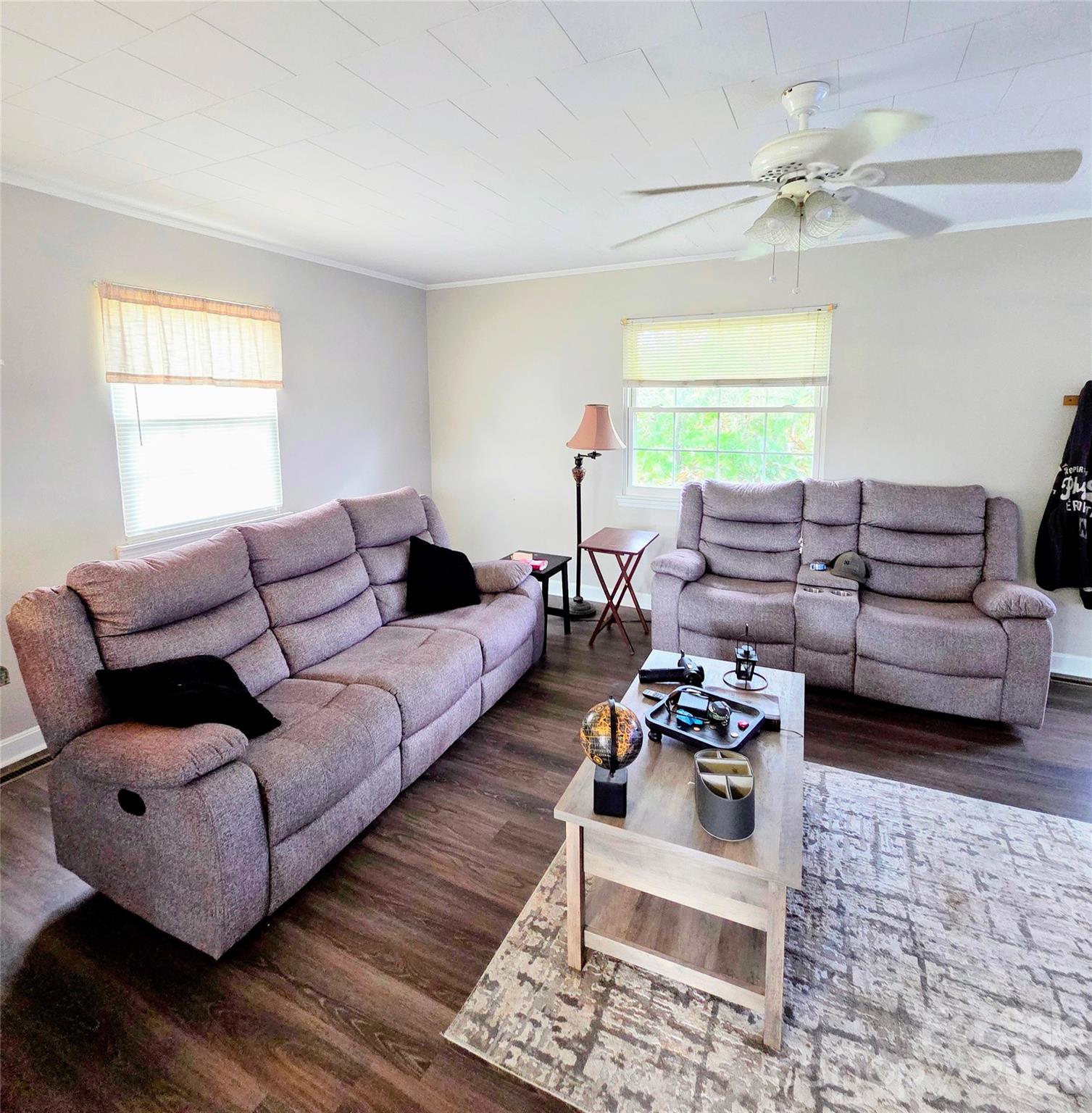 613 Judy Street Albemarle, NC 28001 - Photo 3 of 15 a living room with furniture and a large window