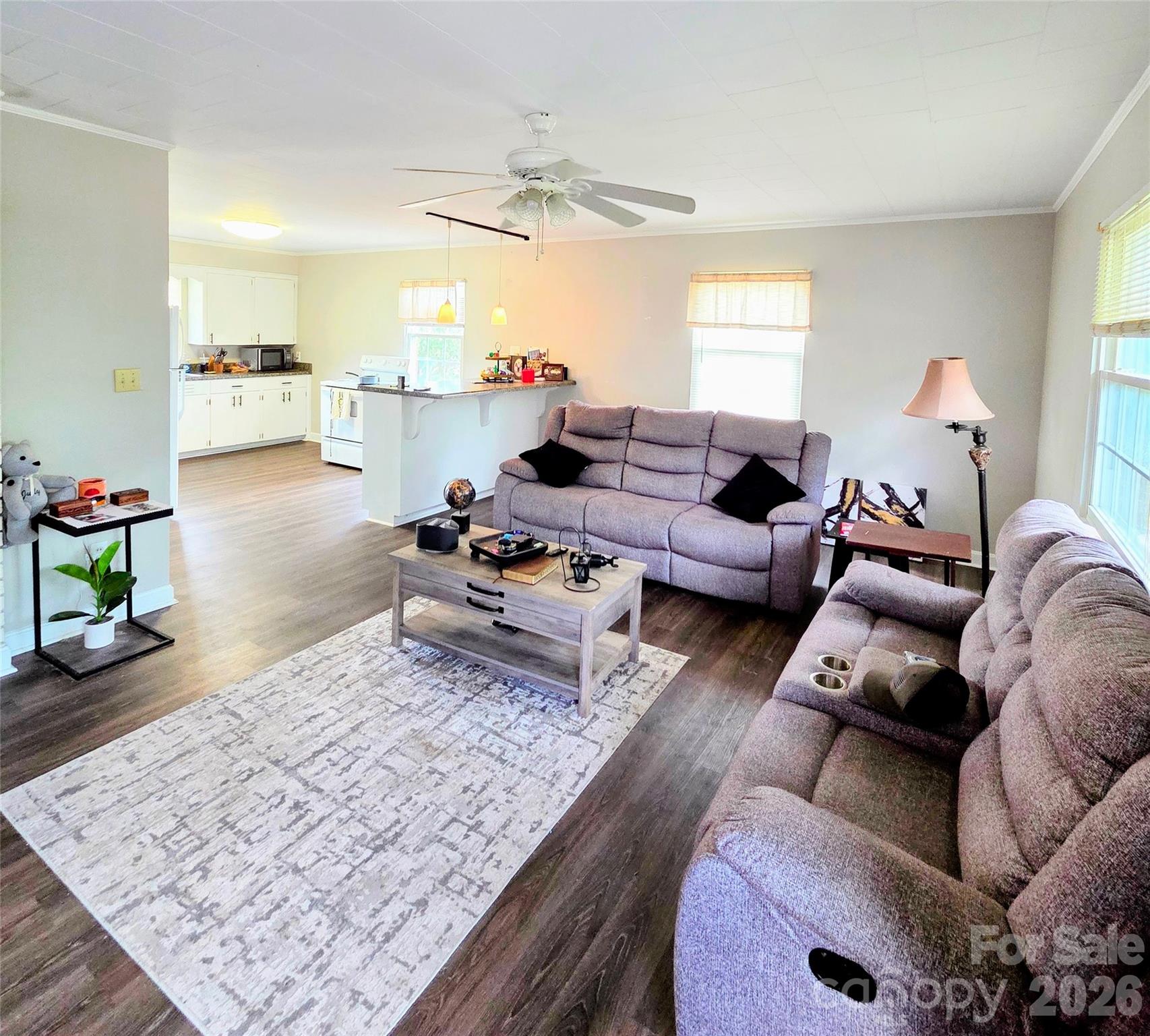 613 Judy Street Albemarle, NC 28001 - Photo 4 of 15 a living room with furniture and a rug