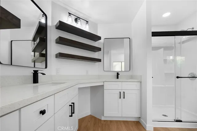 a view of a city from a terrace