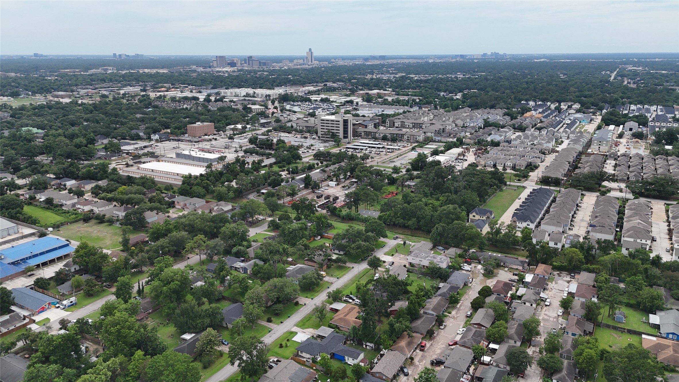 1918 Ojeman Road Houston, TX 77080 - Photo 13 of 22 an aerial view of multiple house