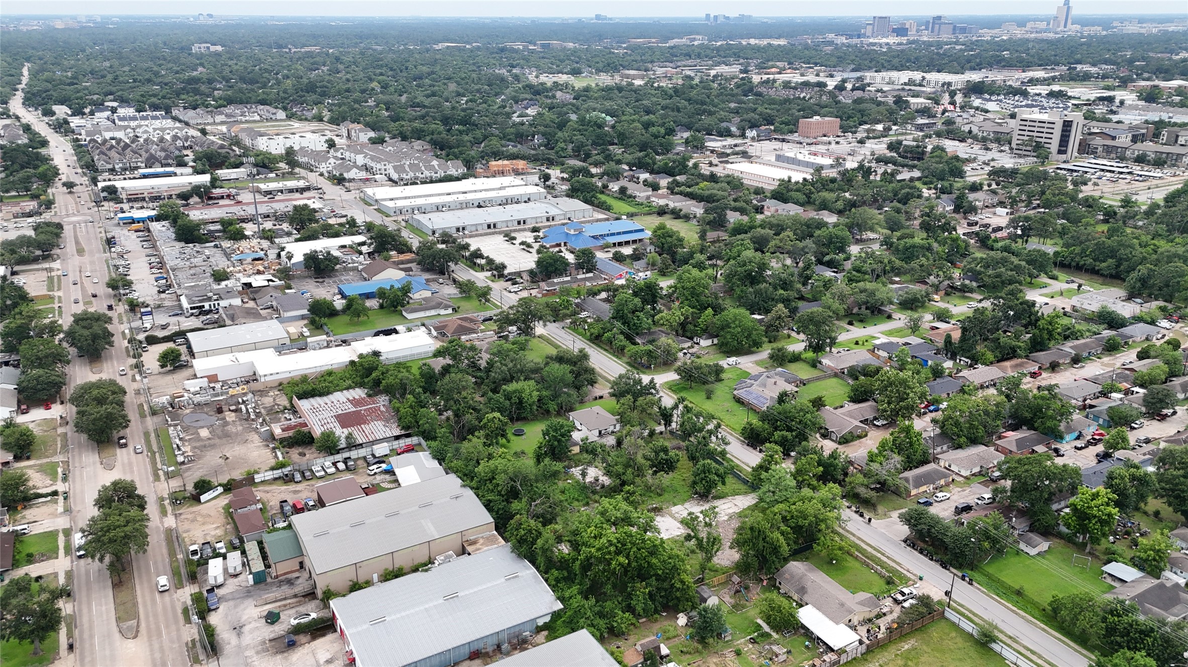 1918 Ojeman Road Houston, TX 77080 - Photo 16 of 22 an aerial view of multiple house
