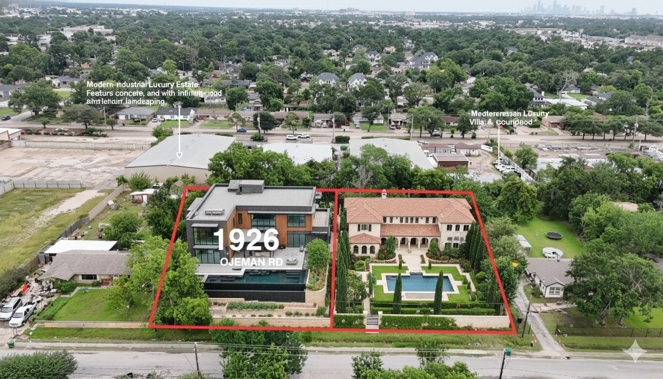1918 Ojeman Road Houston, TX 77080 - Photo 4 of 22 an aerial view of a