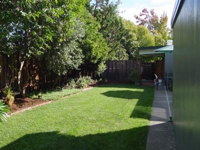 706 Del Ganado Road San Rafael, CA 94903 - Photo 9 of 9 a view of a backyard with a garden
