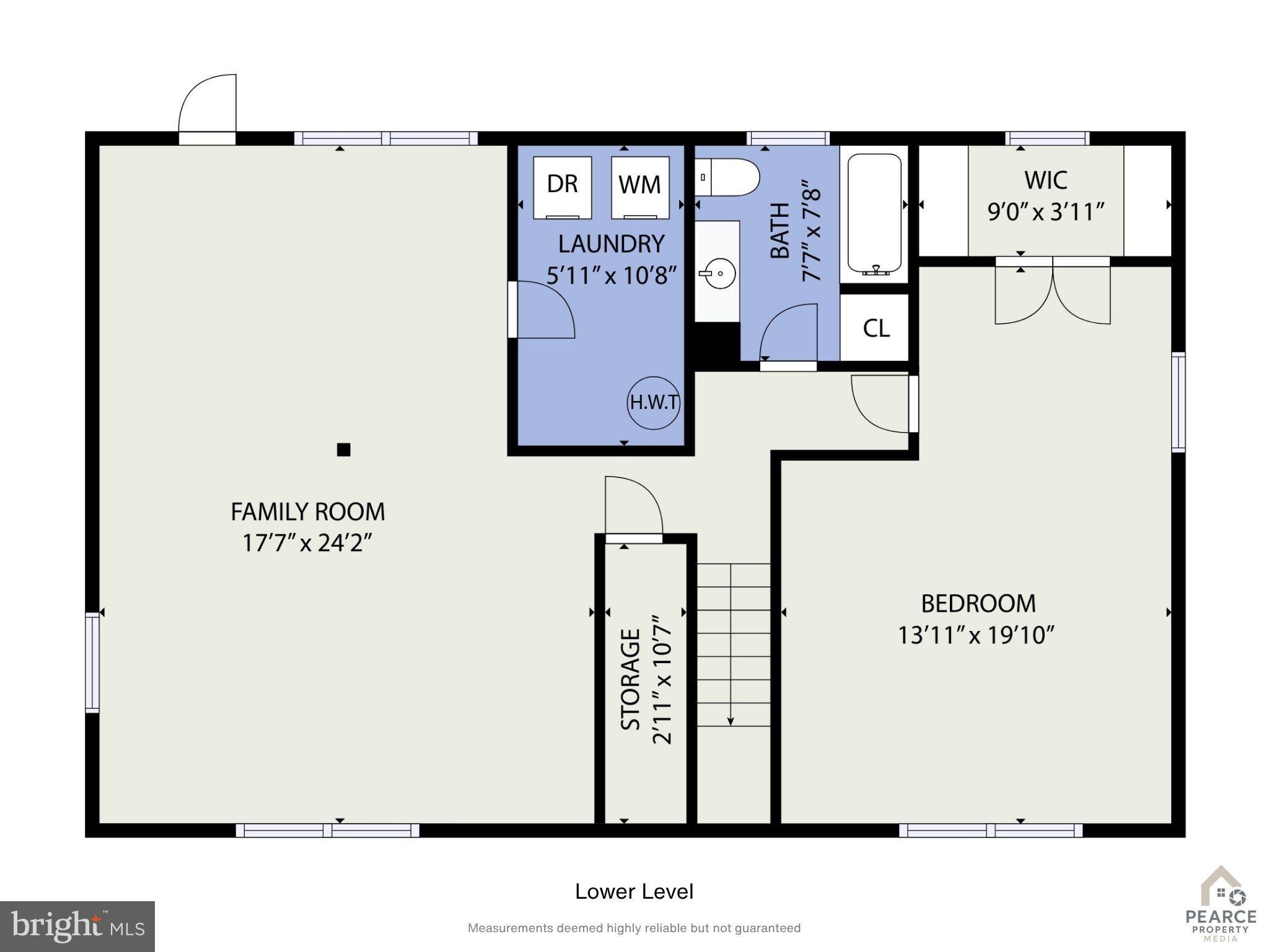 6 True Road Stafford, VA 22556 - Photo 47 of 47 Lower level floor plan
