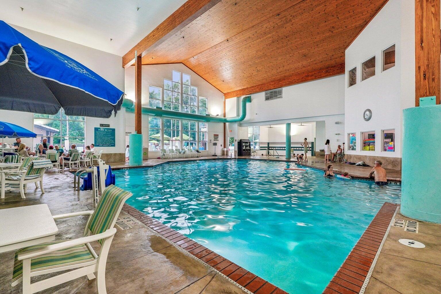 111 Center Street, Unit 235 Lake Geneva, WI 53147 - Photo 44 of 46 Indoor Pool New Furniture