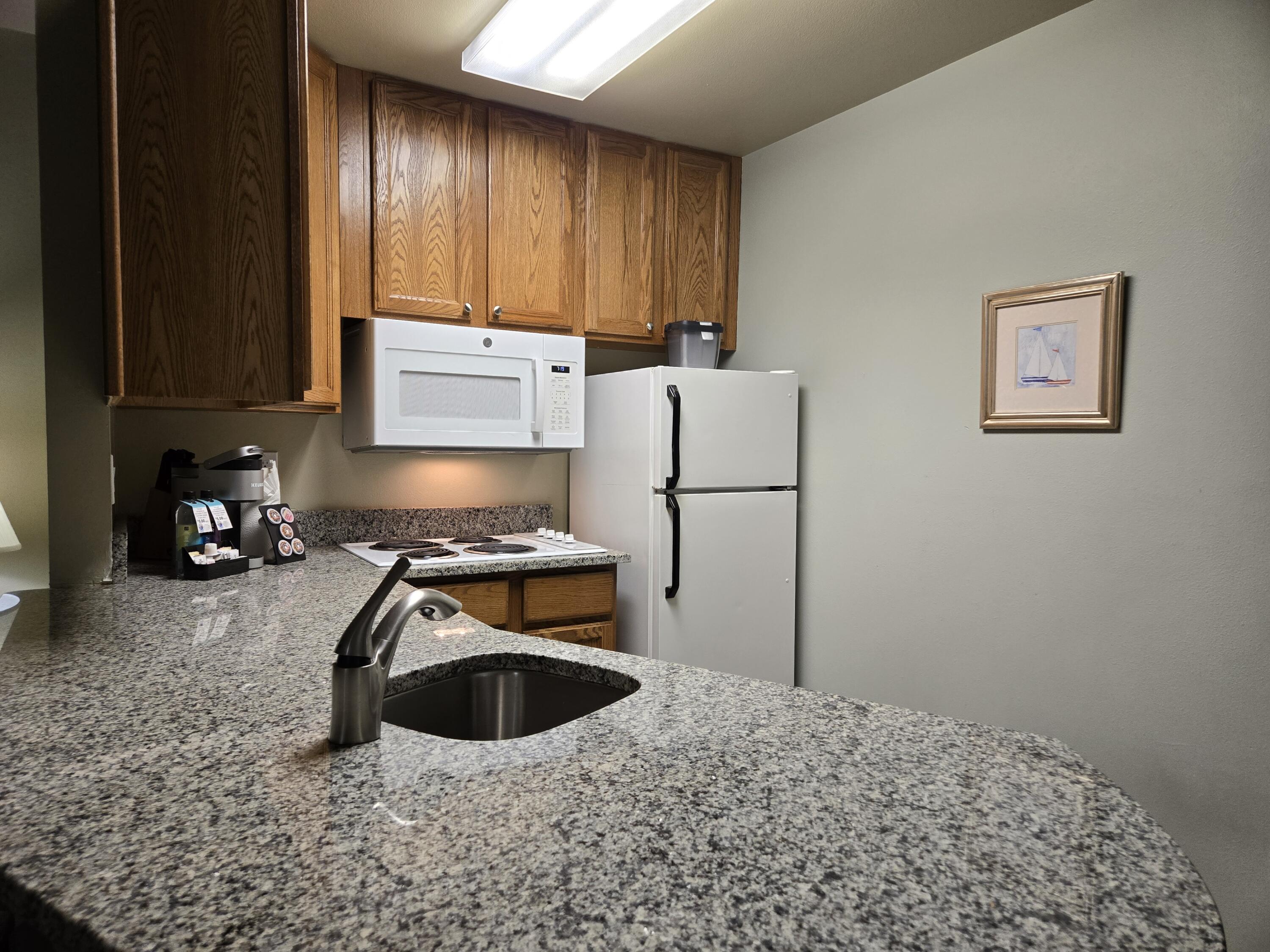 111 Center Street, Unit 235 Lake Geneva, WI 53147 - Photo 10 of 46 Fully Equipped Kitchen