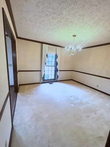 a view of an entryway with wooden floor and a potted plant