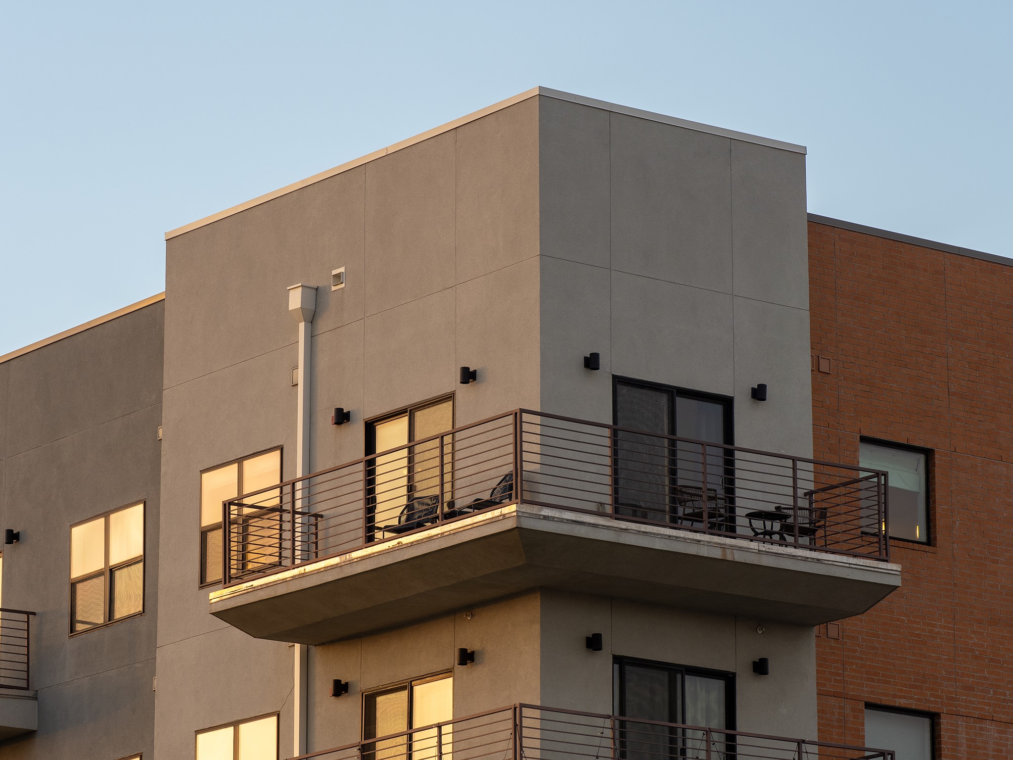 6444 Burnet Road, Unit 509 Austin, TX 78757 - Photo 24 of 32 A contemporary multi-story building features private balconies for elevated outdoor living.