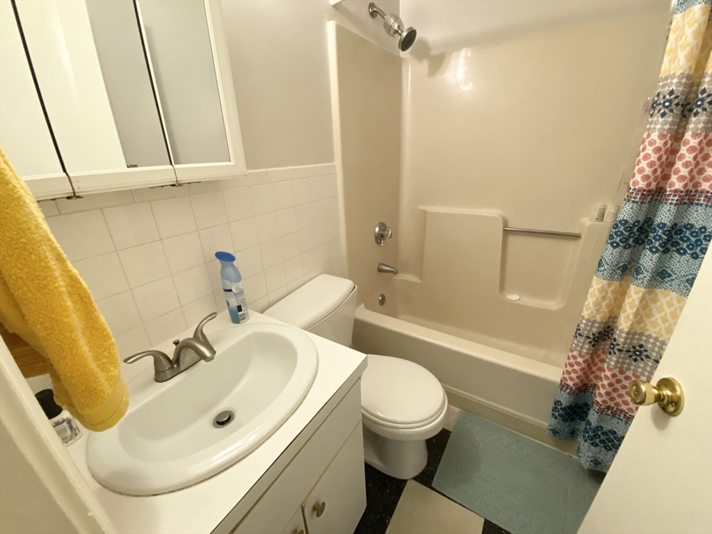 96 Hammond Street, Unit 3 Boston, MA 02120 - Photo 8 of 8 a bathroom with a sink and toilet