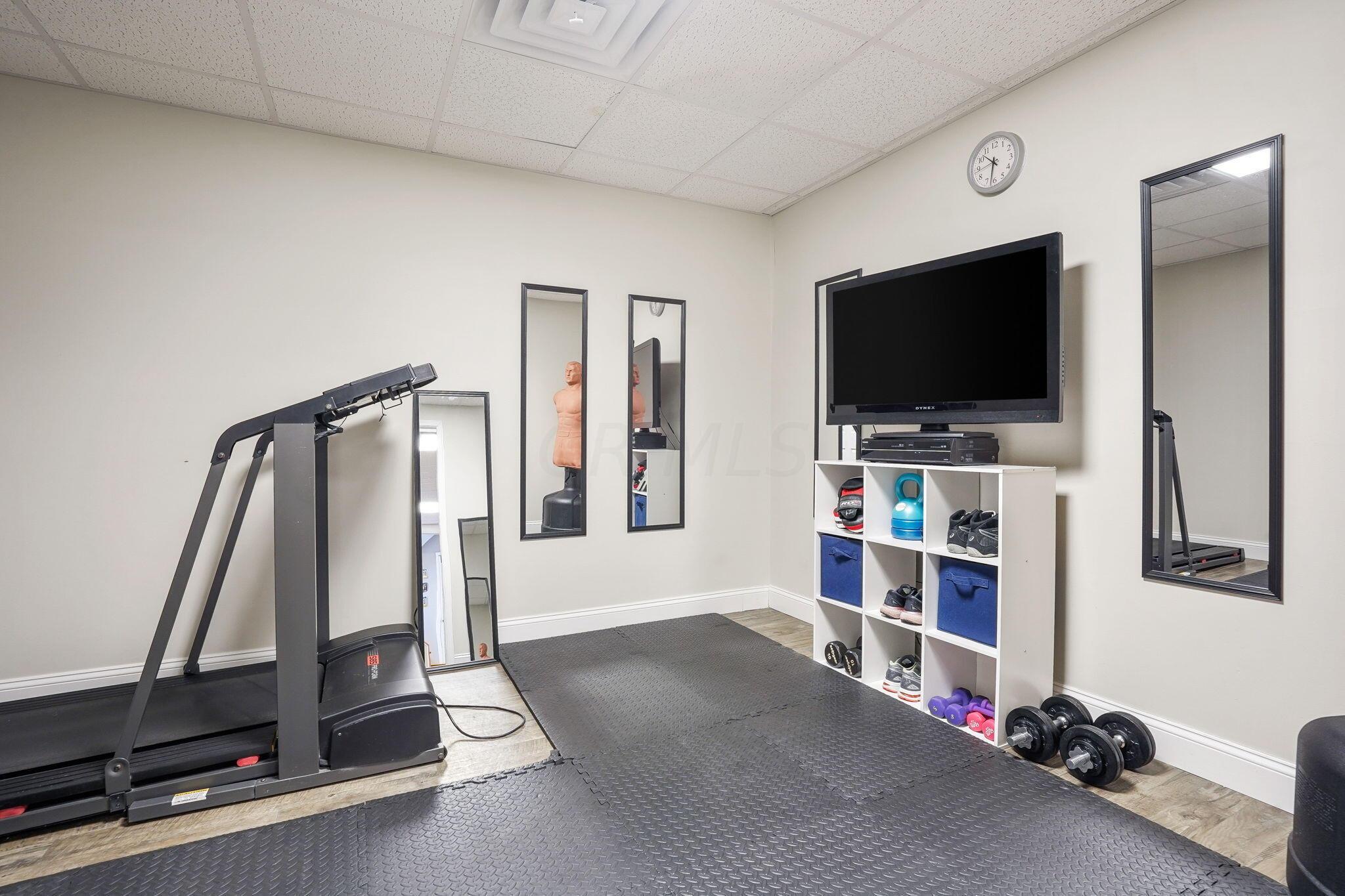 8590 Lavelle Road Athens, OH 45701 - Photo 60 of 113 Home Gym (Lower Level)
