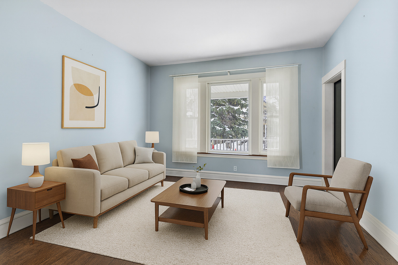 5218 West Patterson Avenue Chicago, IL 60641 - Photo 3 of 29 a living room with furniture and a window