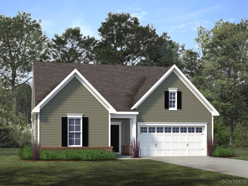 1807 Twin Rivers Court Chester, VA 23836 - Photo 1 of 2 HOME IS NOT YET BUILT - Rendering is from builder'