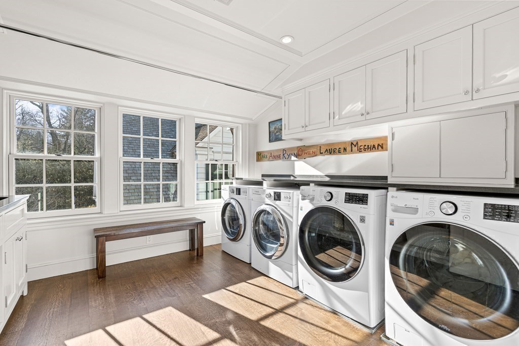 15 Valley Road Wellesley, MA 02481 - Photo 30 of 42 a utility room with dryer and washer