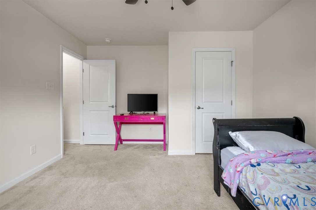 9013 Bailey Hill Road Midlothian, VA 23112 - Photo 43 of 56 Neutral tone wall paint, light-colored carpeting,