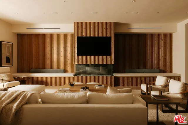 a bathroom with a granite countertop sink and a large window