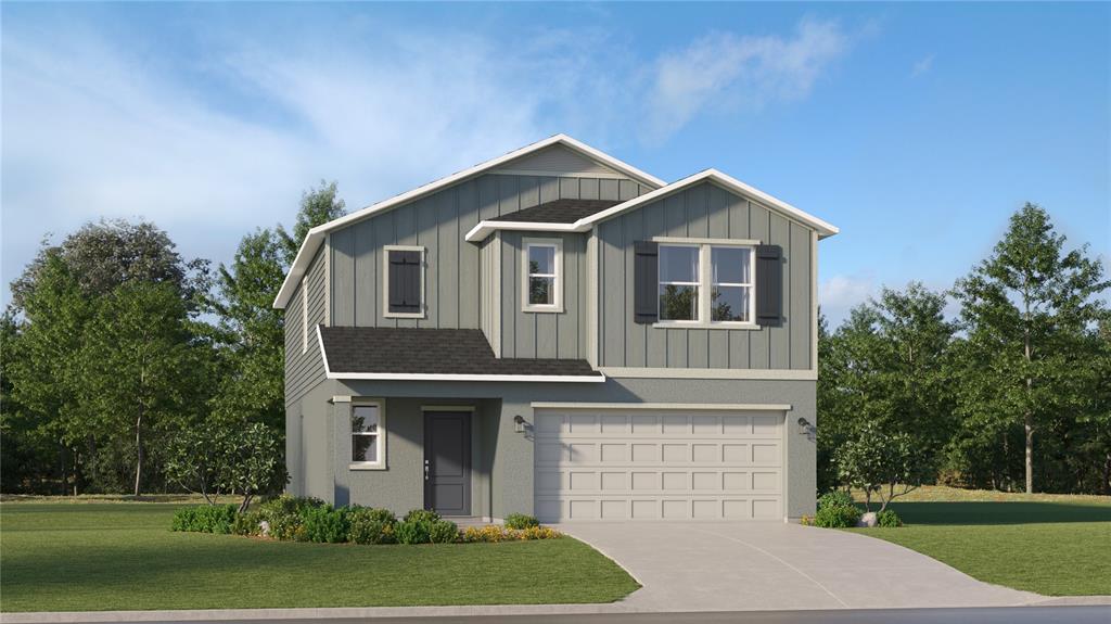 818 Hour Glass Road Lakeland, FL 33801 - Photo 1 of 1 a front view of a house with garden