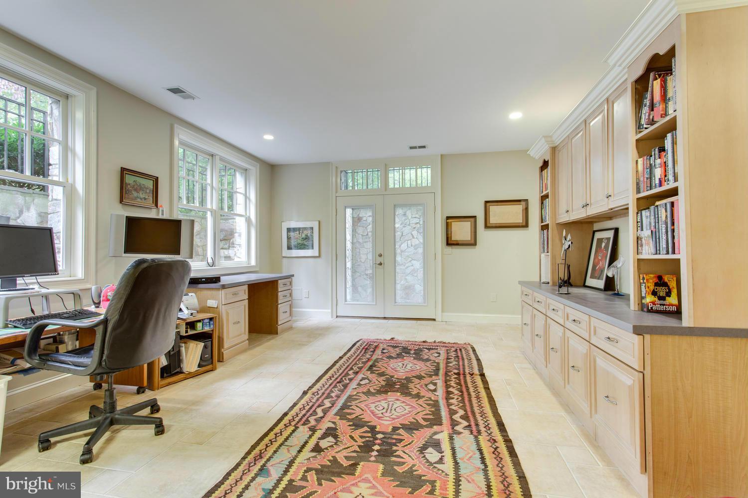 5949 Oakdale Road McLean, VA 22101 - Photo 23 of 30 Lower Level Office