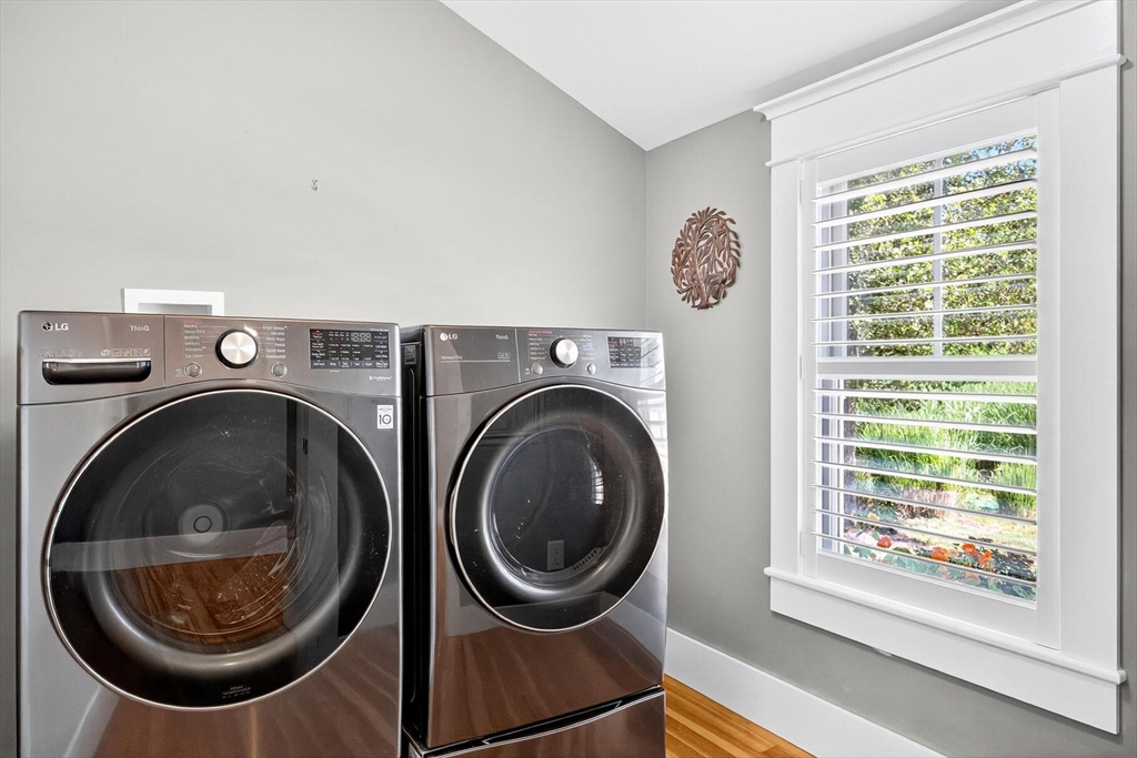 950 Massasoit Road, Unit 3 Eastham, MA 02642 - Photo 39 of 42 a utility room with dryer and washer