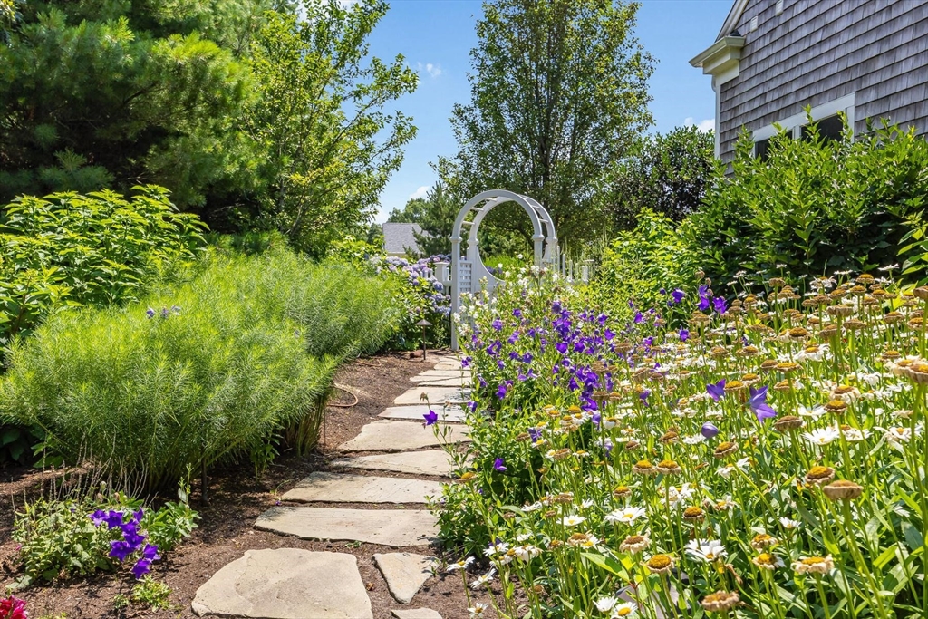 950 Massasoit Road, Unit 3 Eastham, MA 02642 - Photo 42 of 42 a view of a garden with flower plants