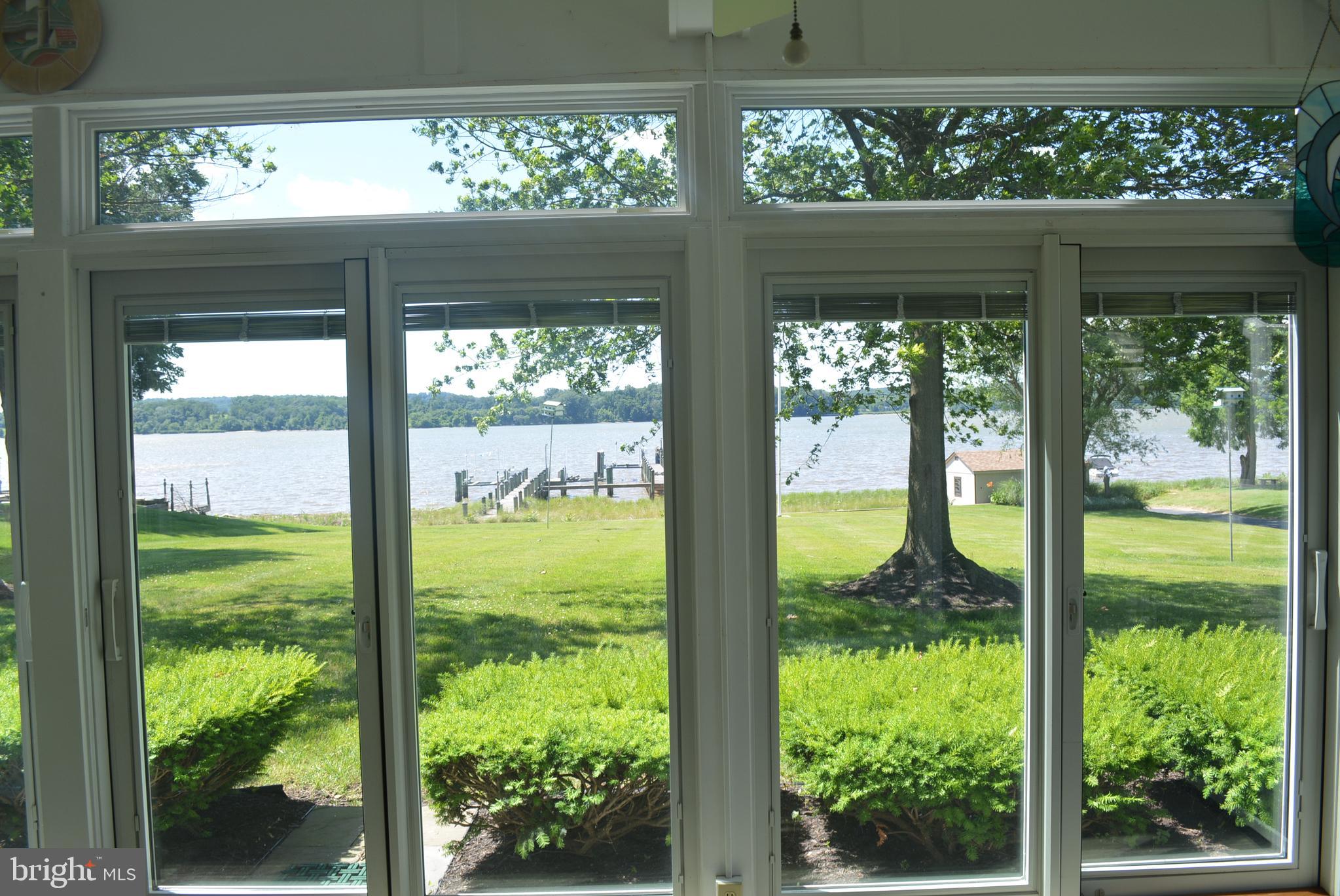 7 North Bluff Road Chesapeake City, MD 21915 - Photo 12 of 37 Wonderful view from all seasons porch