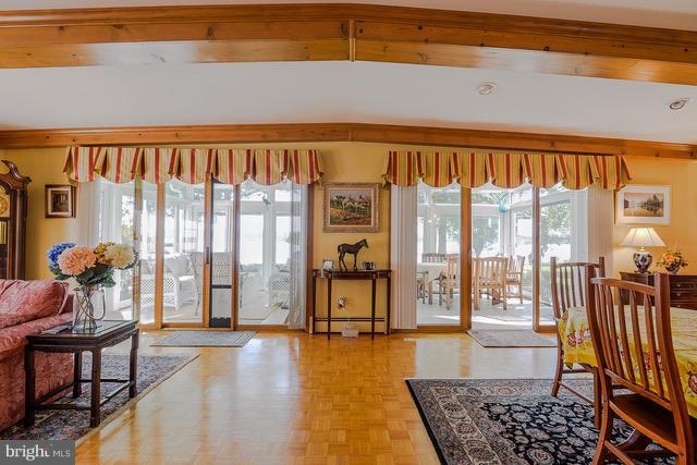 7 North Bluff Road Chesapeake City, MD 21915 - Photo 20 of 37 Looking out to enclosed porch