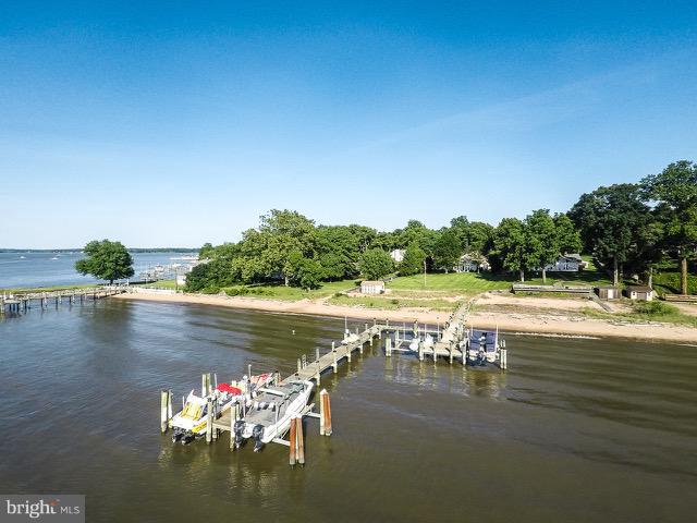7 North Bluff Road Chesapeake City, MD 21915 - Photo 4 of 37 Aerial view of dock