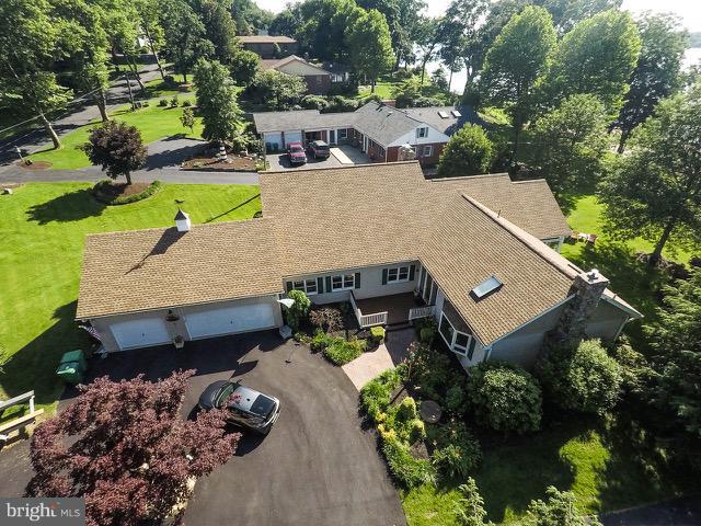 7 North Bluff Road Chesapeake City, MD 21915 - Photo 7 of 37 another angle aerial view
