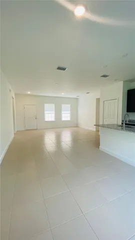 a view of empty room