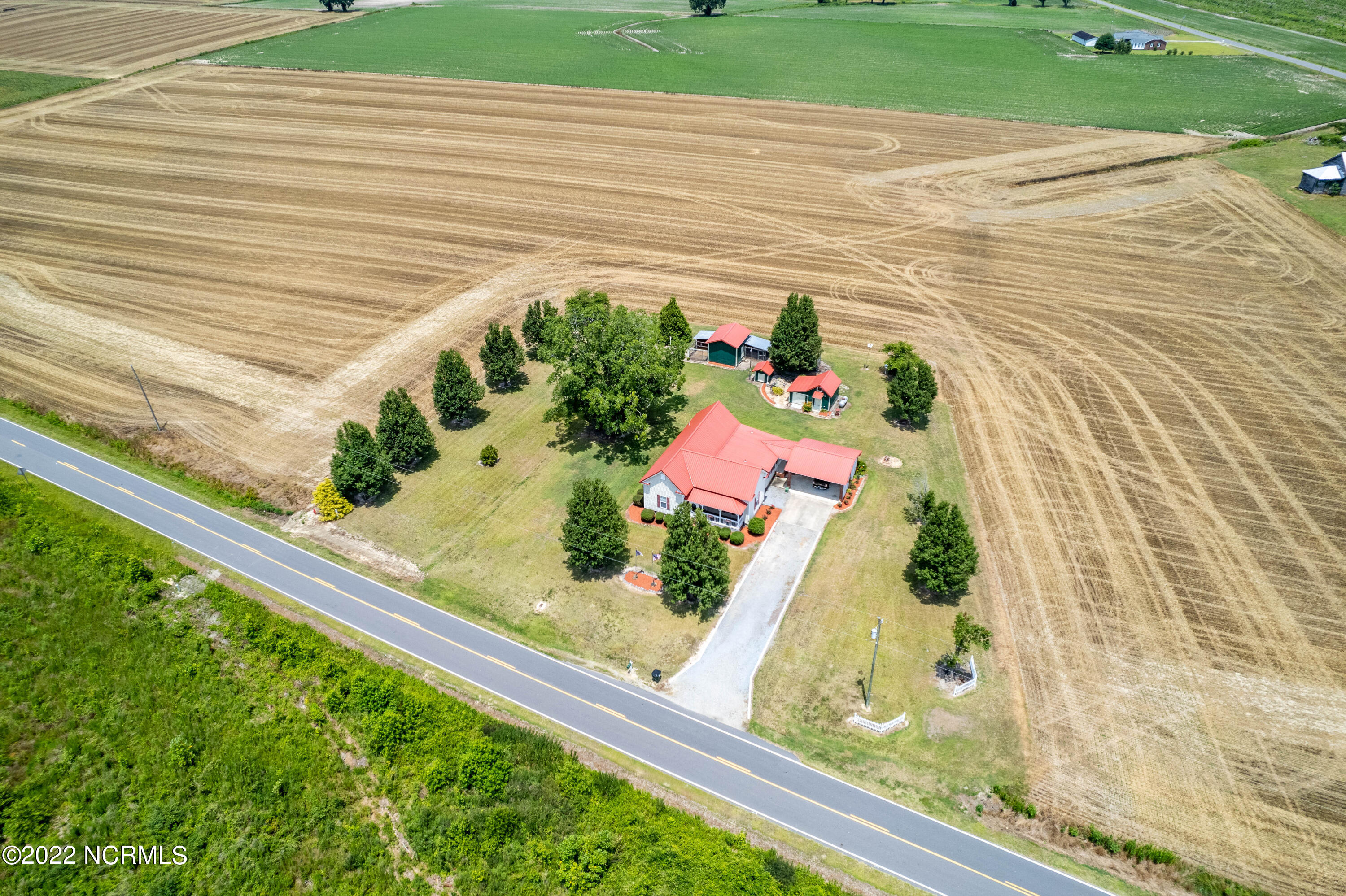4877 Sam Everett Road Robersonville, NC 27871 - Photo 42 of 49 Aerial View 5